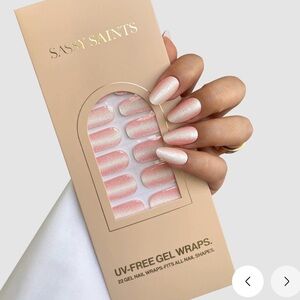 New Sassy Saints UV-Free Gel Wraps, Silk Finish